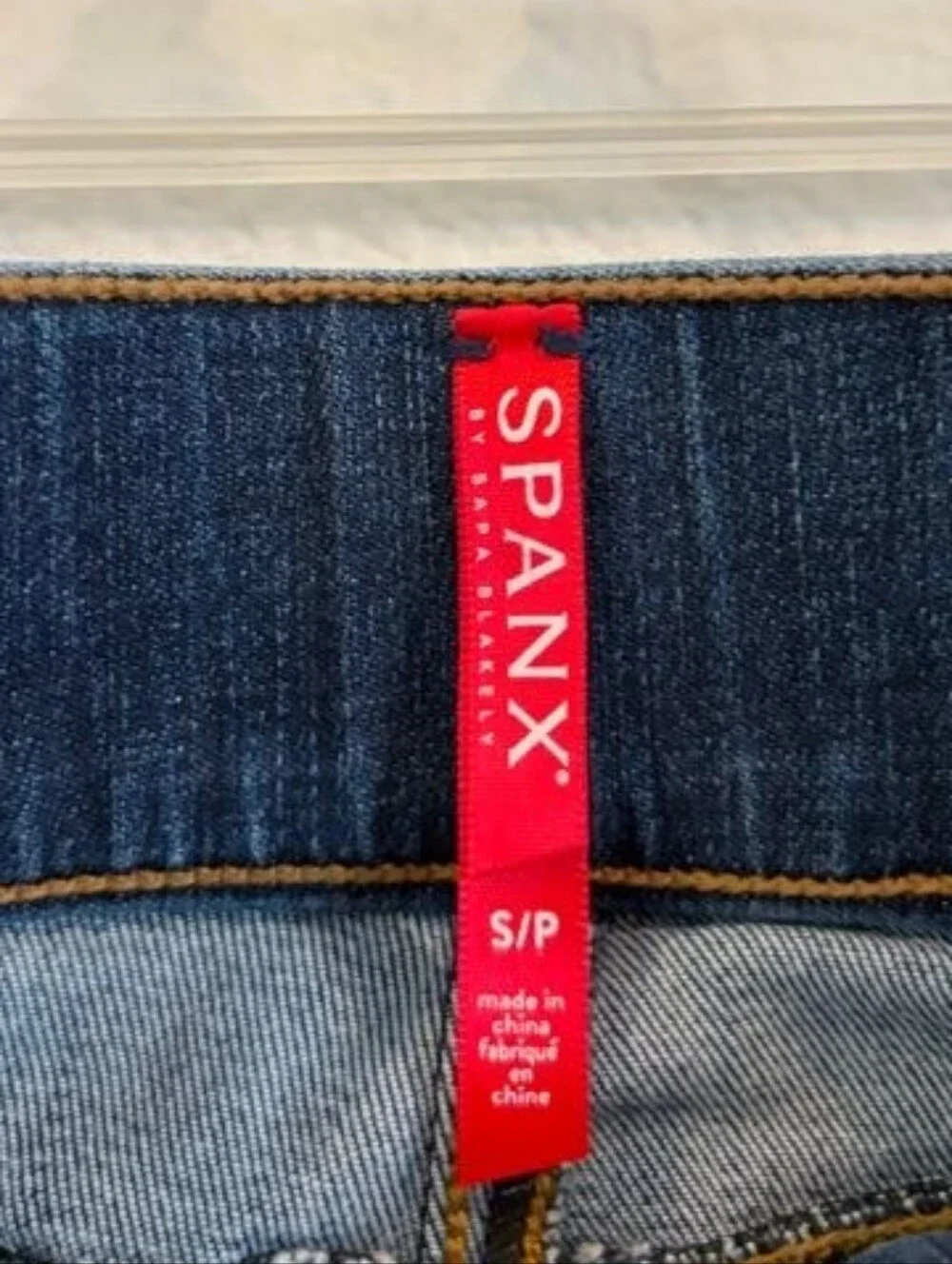 Spanx Womens Classic Casual High Waist Pull‎ On Skinny Jeans Jeggings Size Small